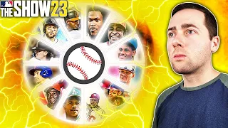 Wheel of Fastest Players Decides My MLB The Show 23 Team...