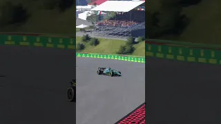 AI have a massive crash in F1 2022