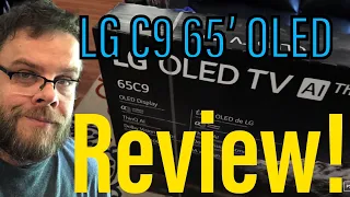 LG C9 65 inch OLED Review!