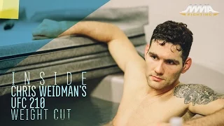 Inside Chris Weidman's Final UFC 210 Weight Cut - MMA Fighting