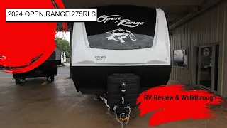 2024 Open Range 275RLS Rear Living Travel Trailer Walkthrough Review