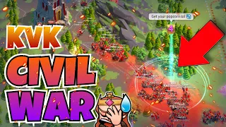 Imperium Camp Goes Into Civil War While Inside KVK 😂 (3 IMP HA & Account Update)