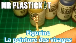 FIGURINE : La peinture des visages des figurines au 1/35.