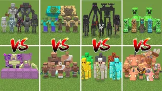 MOB ARMY TOURNAMENT | Minecraft Mob Battle