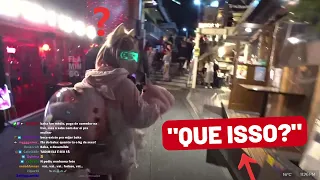 Baka Gaijin foi agredido ao vivo