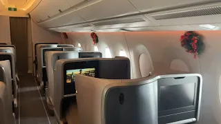 Singapore Airlines A350 business class: Singapore to Sydney (Australia trip, part 1)