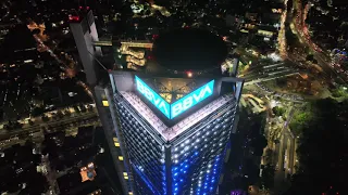 Torre BBVA | DJI Mavic 3 cine | México | City | Drone  fly Night