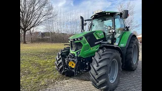 Deutz-Fahr  tractor running on renewable biofuels.