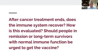 COVID-19 Vaccine Q&A: Vaccines and Ongoing Medical Treatments