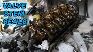 Replacing Valve Stem Seals - Honda civic