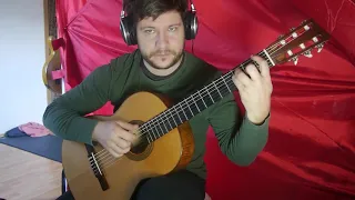 Ladybug Miraculous Opening Theme and Improvisation on Classical Guitar