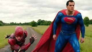 Flash vs Superman Race Scene - Justice League (2017) Movie Clips HD