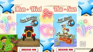 Hay Day How to play 3X Xps Boat Event | Search Boat Helps In Newspaper | Help Facebook Friends