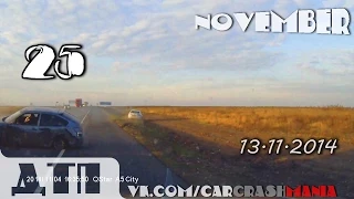 Подборка Аварий и ДТП от 13.11.2014 Ноябрь 2014 (#25) / Car crash compilation November 2014