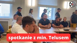Michał Kołodziejczak: Spotkanie z ministrem Telusem