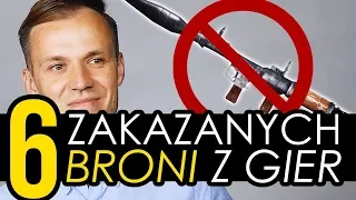 6 zakazanych broni z gier