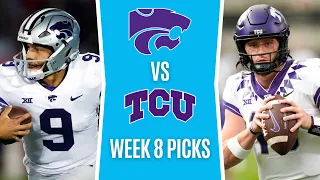 KANSAS STATE vs TCU 10/22/22 Free College Football Picks and Predictions Week 8