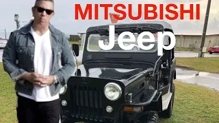 MITSUBISHI Jeep made in Japan based off of the CJ-3A