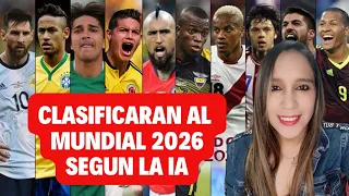 Selecciones que Clasificarán al Mundial 2026 según la Inteligencia Artificial | Predicción