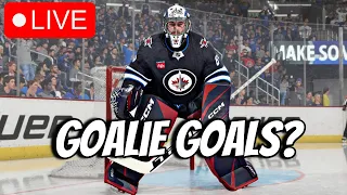 NHL 24  Goalie Be A Pro #24 | SCORING SOME GOALS?