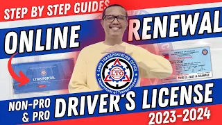 PAANO MAG RENEW NG LISENSYA ONLINE SA LTO | PWEDE GAWIN SA BAHAY KAHIT BUSY KA (Pro and Non-Pro)