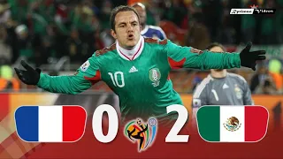 France 0 x 2 Mexico ● 2010 World Cup Extended Goals HD