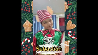 Mensaje de Santa Claus para sebastián #navidad #24dediciembre #santaclaus #santa #sebastian