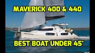 Maverick 400 & 440 review.  Our favourite boat under 45'.  Everything you need at a reasonable price