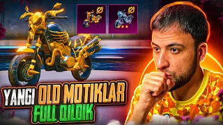 ENG ESKI MOTOLARNI OCHAMIZ VA FULLAYMIZ PUBG MOBILE