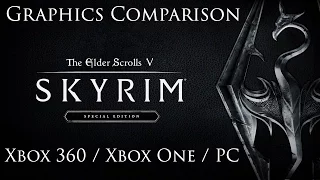 Skyrim: Special Edition - Graphics Comparison (Xbox 360 / Xbox One / PC)