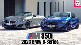 2023 BMW 8 Series Featuring M850i Coupe, Gran Coupe, and Convertible