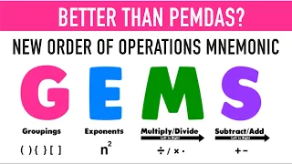 This Order of Operations Mnemonic is Better Than PEMDAS Rule!