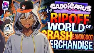 The Ripoff World of Crash Bandicoot Merchandise | Sleepy Reacts to Caddicarus