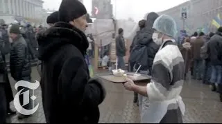 Times Minute 12/12/13 | Feeding Ukraine's Uprising | The New York Times