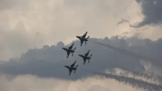 U.S. Air Force Thunderbirds with Cockpit Communications - 2019 Thunder over Georgia Air Show