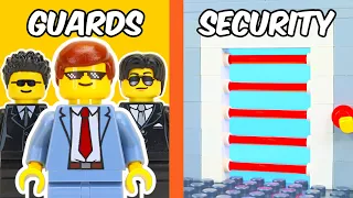 I protected a LEGO PRESIDENT...