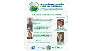 IX Seminário de Extensão Rural de Pernambuco - Roda de Experiências e Momento Cultural