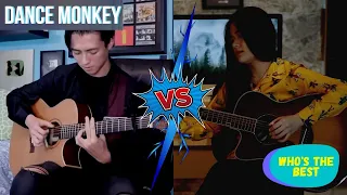 Andrew Foy 앤디 vs  Josephine Alexandra - Dance Monkey Guitar