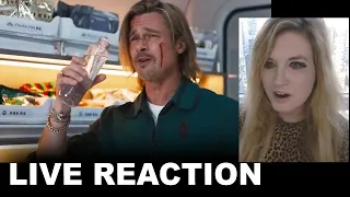 Bullet Train Trailer REACTION - Brad Pitt 2022