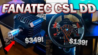 Fanatec CSL DD Bundel Unboxing 2023 + BMW Wheel + Table Clamp + Drive