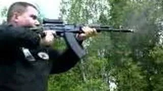 AK-74 with 60-round magazine
