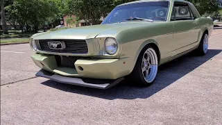 66 MUSTANG  COUPE (SHELBY DROP PART 2)