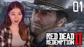 LET'S RIDE - FIRST Time Playing Red Dead Redemption 2 (i'm in love)