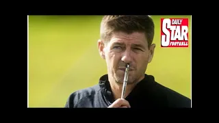 Did Steven Gerrard research Rangers history before referee complaint?