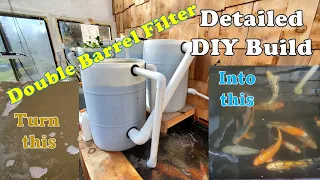 Detailed DIY Double-Barrel Filter Build