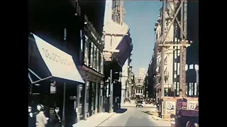 1920s Paris (Amazing Footage in color)