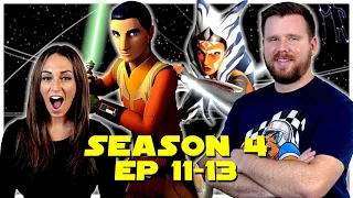 My wife watches Rebels for the FIRST time || Season 4 Episodes 11-13