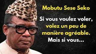 Les citations les plus célèbre de Mobutu Sese Seko