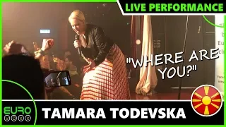 TAMARA TODEVSKA - 'WHERE ARE YOU?' (IMAANI -  UK EUROVISION 1998) | LIVE IN LONDON @ EUROFEST