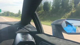 Full throttle in a Stage 3+ Underground racing twin turbo Huracan Performante